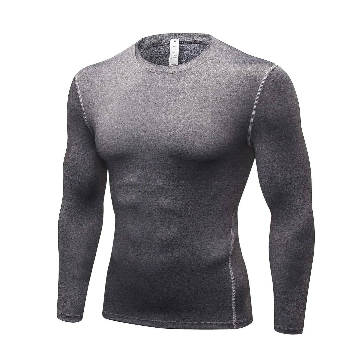 Mens Compression Shirts Long Sleeve Athletic Cool Dry Workout Running Tops Baselayer Undershirts